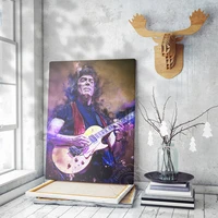 rock band chief guitarist steve hackett poster britain blues musician hackett watercolour print fans collecting home decor
