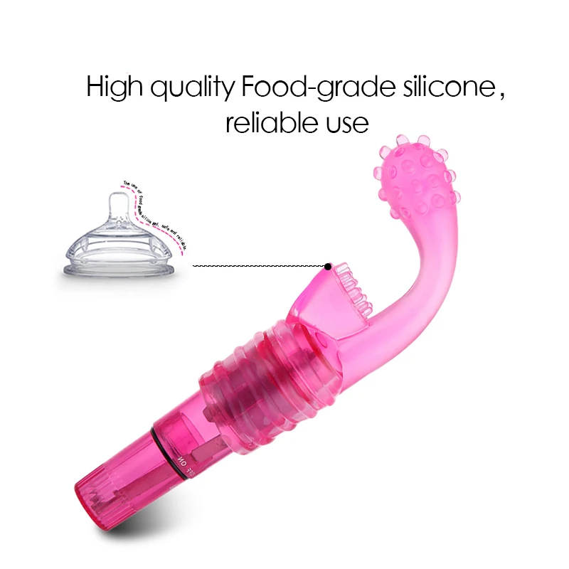 Двойной стимулятор мощный вибратор для клитора точки G массажер пальцев