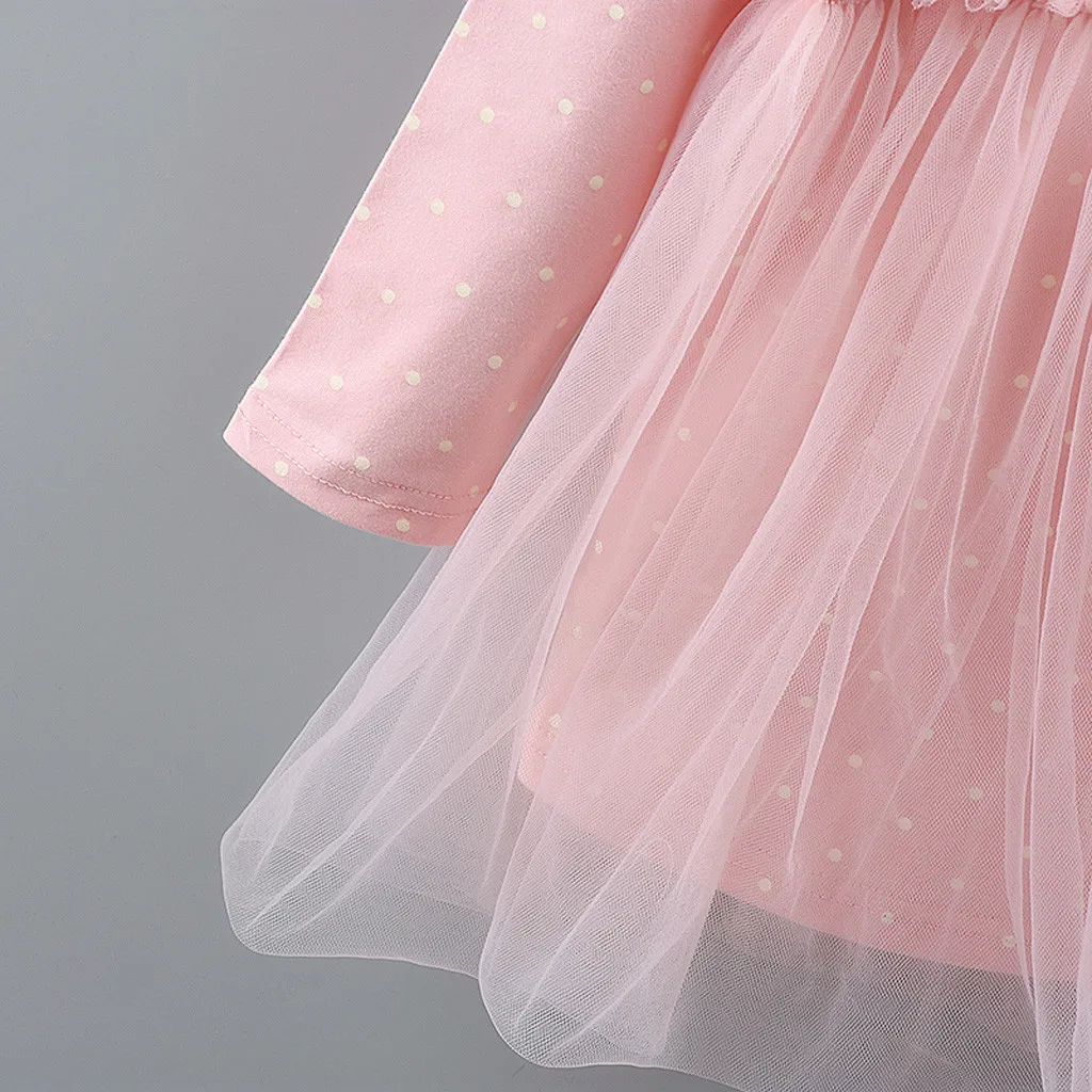 Платье для маленьких девочек; платья для маленьких девочек; vestido infantil vestidos infantil; одежда; batizado; Повседневная Лоскутная одежда с длинными рукавами; Z4