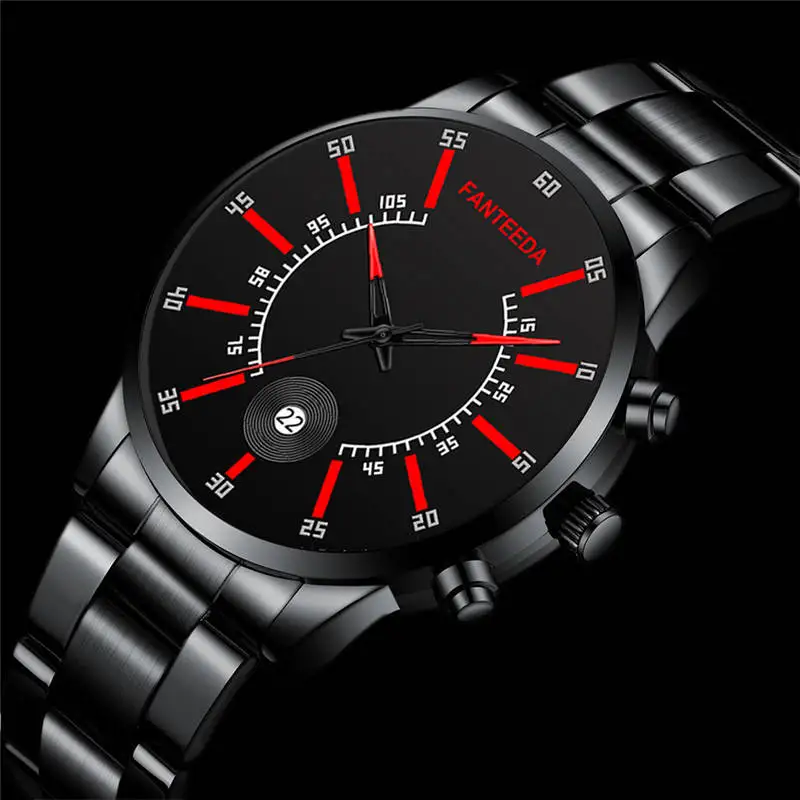 

Luxury Analog Stainless Steel Mens Wrist Watch Fashion Mens Business Watches High-end Brand Analog Round Quartz Mens Watch Orol