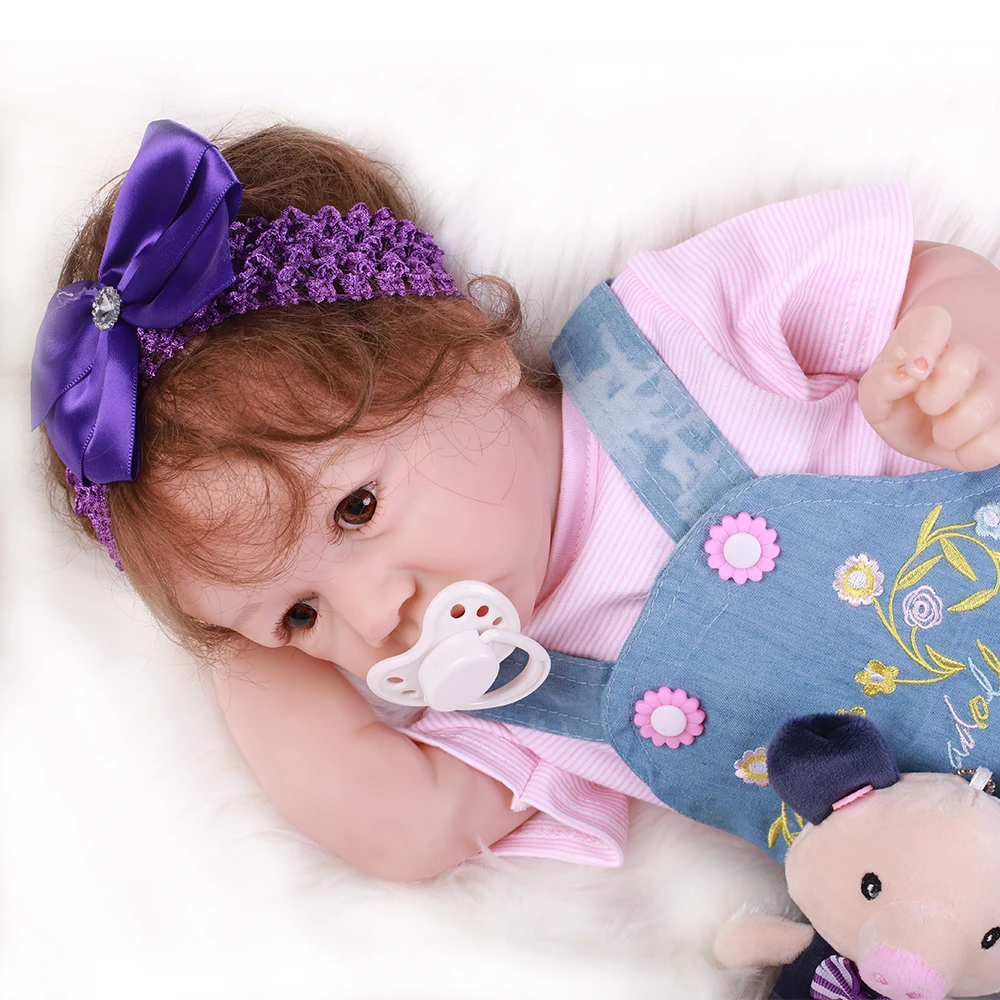 Силиконовая кукла-реборн для детей подарок на день рождения и Рождество мягкие