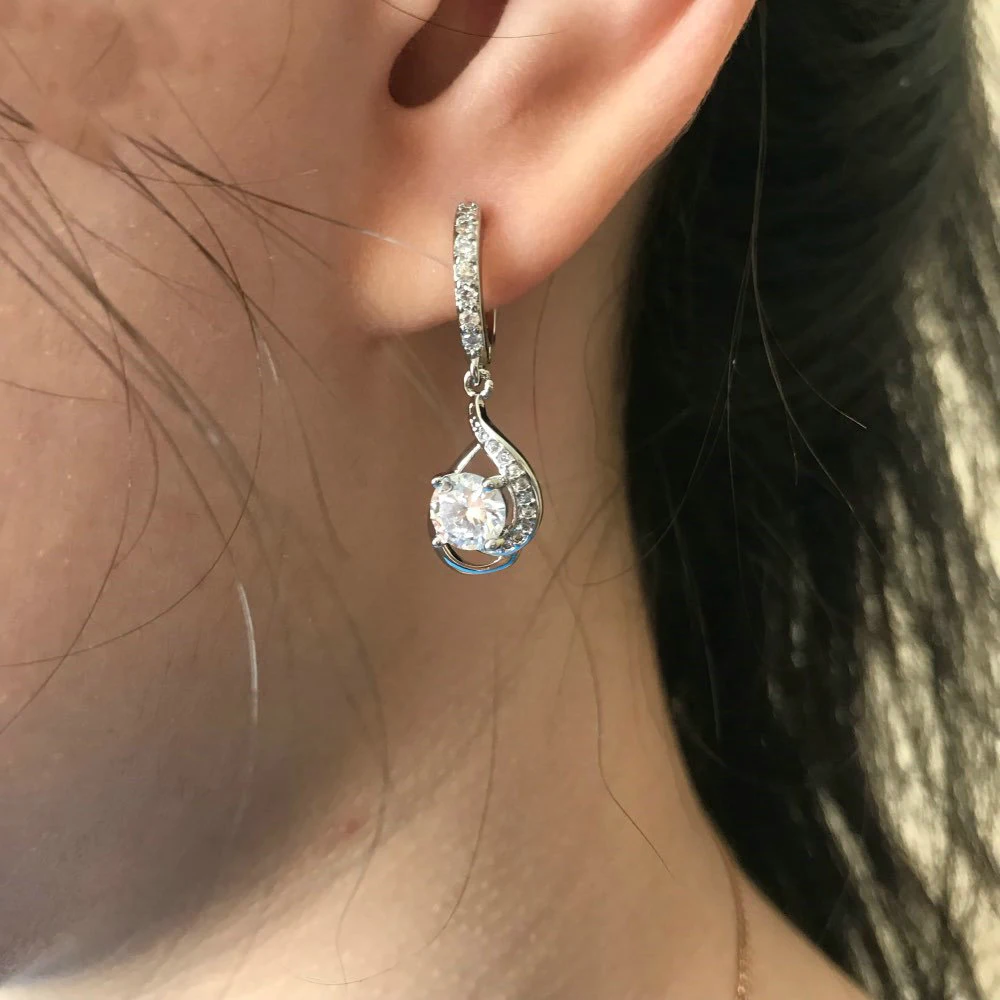 dfe685 мода винтаж 18K розовое золото стразы длинные женские для женщин женское/для