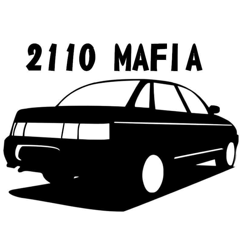 CK3207# наклейки на авто ВАЗ 2110 MAFIA водонепроницаемые машину наклейка для