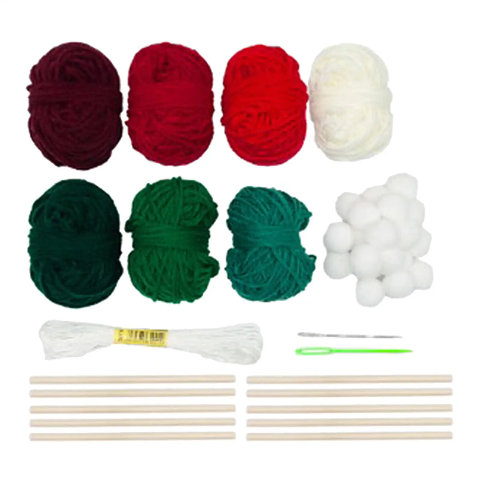 

Набор для макраме для взрослых, Настенный комплект для подвешивания макраме «сделай сам» для начинающих, в комплект входят палочки, шнур дл...