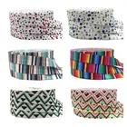 Эластичная лента для волос 5 лет, цветная полосатая, в горошек, складная, для шитья, рукоделия, аксессуары сделай сам