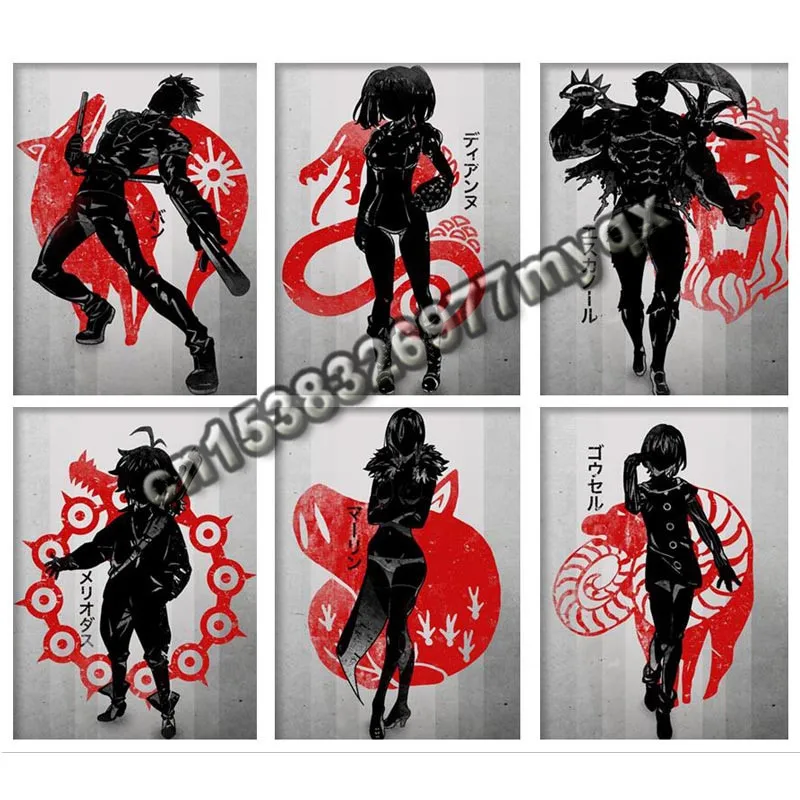 

Набор для алмазной вышивки «Семь смертных грехов»