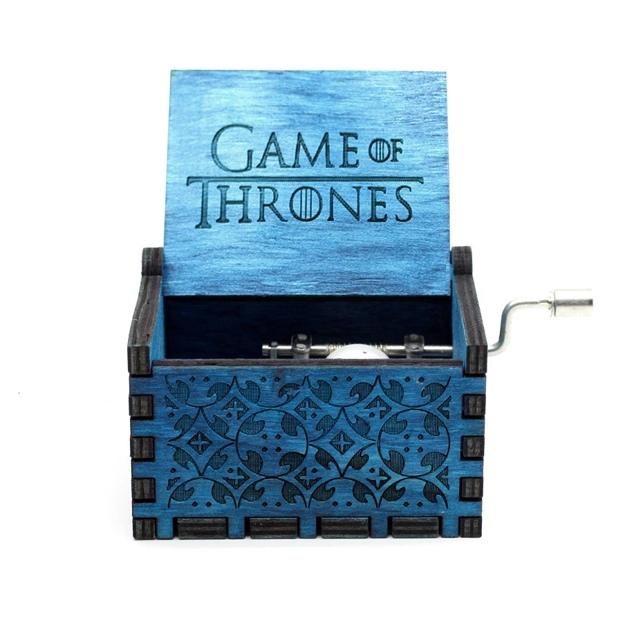 Game Of Thrones Музыкальная шкатулка Королева Деревянная ручная коленчатая Imagine Джон остров принцесса Игра престолов коробка Звездные войны подарки на Рождество и день рождения подарок - Цвет: Game Of Thrones