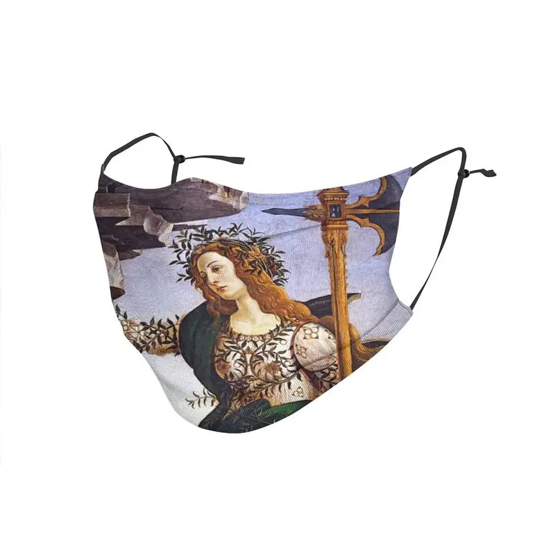 

Sandro Botticelli Christian Oil Painting Face Mask Anti Haze Pallas and the Centaur Mask Protection Respirator Mouth Muffle