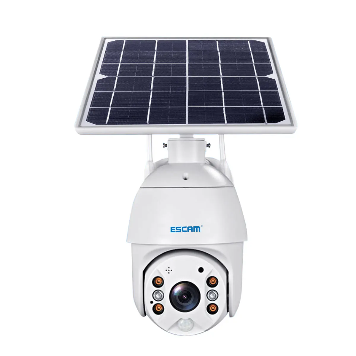 ESCAM QF280 1080P Cloud Storage PT WIFI Battery PIR Alarm IP Camera With Solar Panel Night Vision Two Way IP66 Waterproof