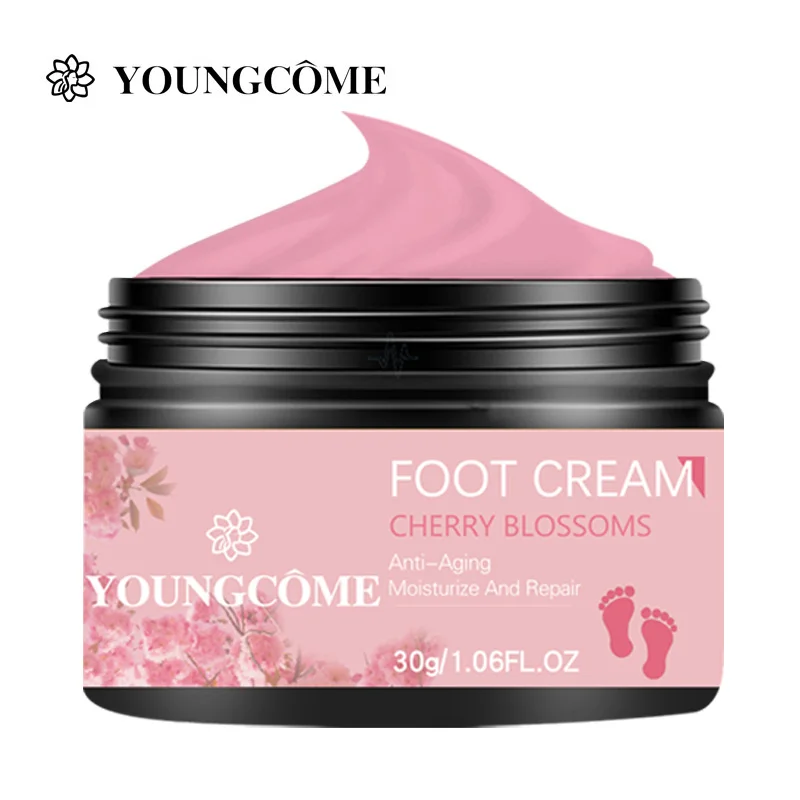 

Крем YOUNGCOME для ухода за ногами с цветами вишни, глубокое Отшелушивание, питание, увлажнение, отбеливание, 30 г