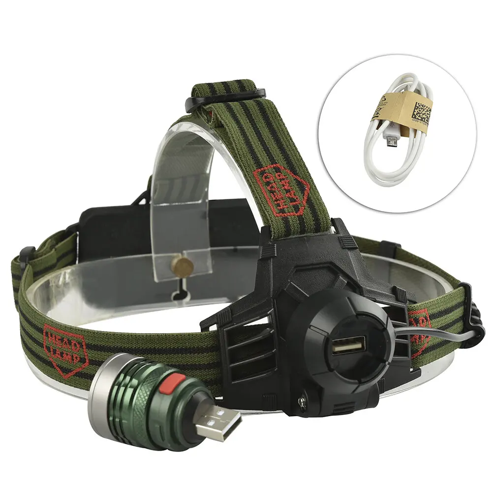 

2401 500 Lumens XPE Led Bicycle Headlight Infinite Zoom Outdoor Sports HeadLamp 3 Modes