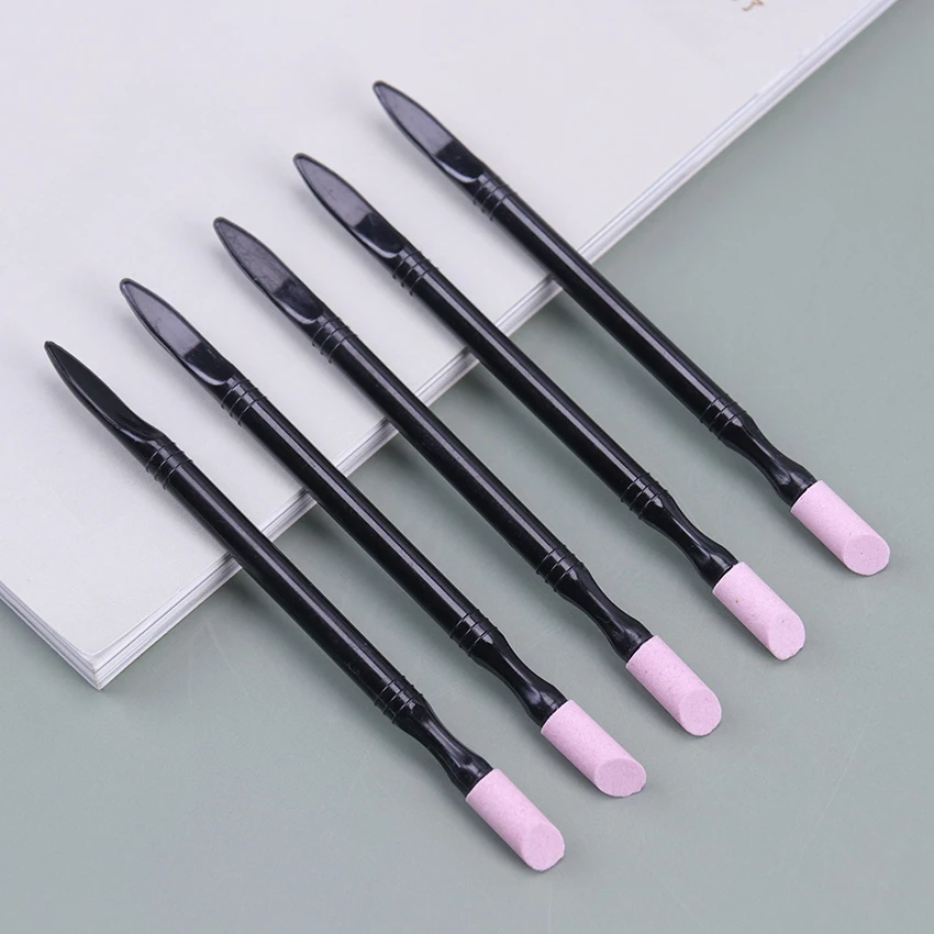 1 шт. двухсторонний кварц шлифование для ногтей подвесные гвозди кутикулы