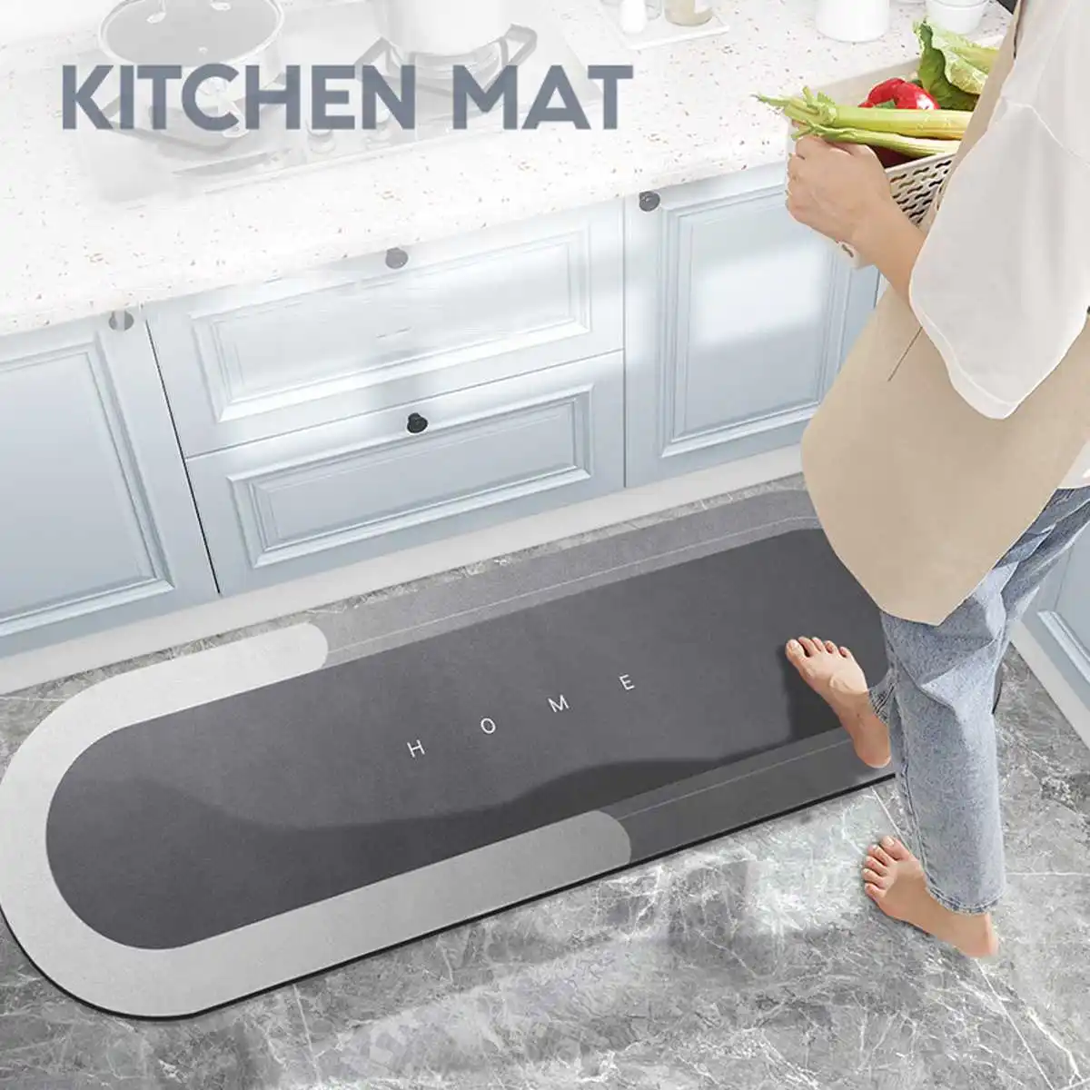 

Super Absorbent Bath Mat Quick Drying Bathroom Rug Non-slip Entrance Doormat Nappa Skin Floor Mats Toilet Carpet Home Decor