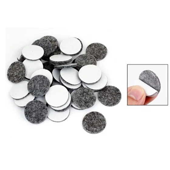 

Round Shaped Table Chair Furniture Leg Felt Mat Pad Gray