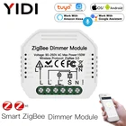 ZigBee 3,0 Мини DIY Tuya Smart Life смарт диммер модуль концентратора требуется приложение дистанционное управление Alexa Google Home голосовое Управление 12Way