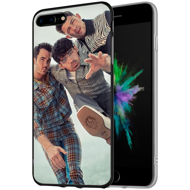 Мягкий силиконовый чехол для телефона EWAU Jonas Brothers iphone 12 Mini X XR XS 11 Pro Max SE 2020 5 5s 6 6s 7 8