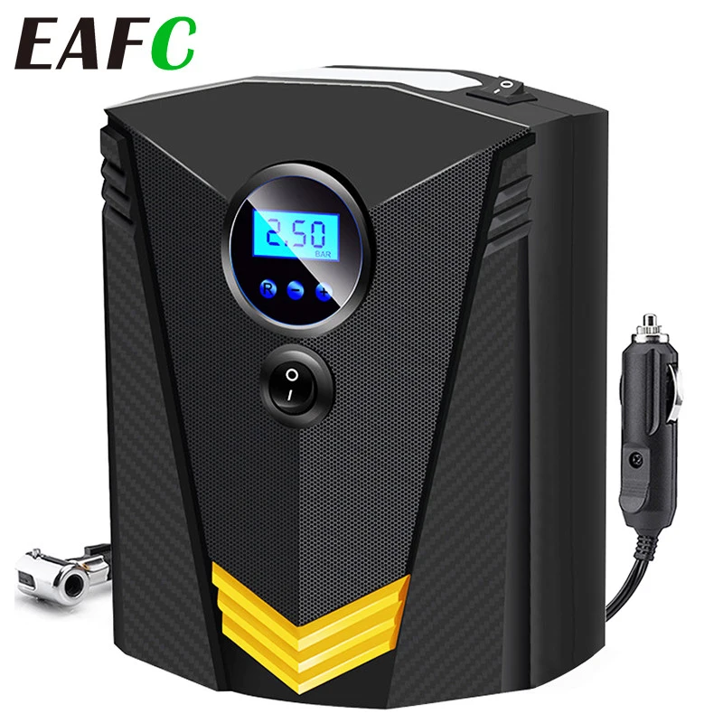 

Portable Car Air Compressor DC 12V Digital Tire Inflator Air Pump 150 PSI Auto Air Pump for Car Motorcycle LED Light Tire Pump