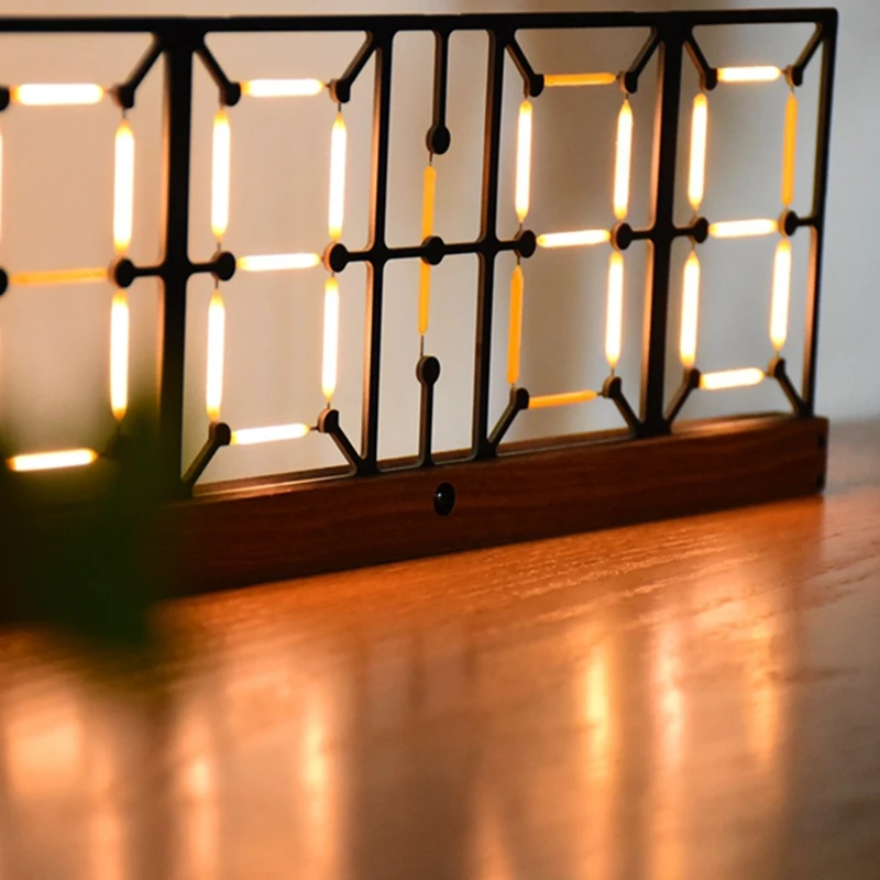 Новейшие светящисветильник логовые часы-трубки для самостоятельной сборки