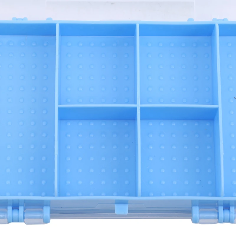 1 шт. многофункциональный трехслойный складной пластиковый ящик для хранения