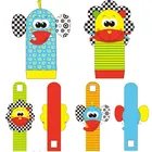 Детские мягкие плюшевые погремушки для новорожденных 0-12 месяцев