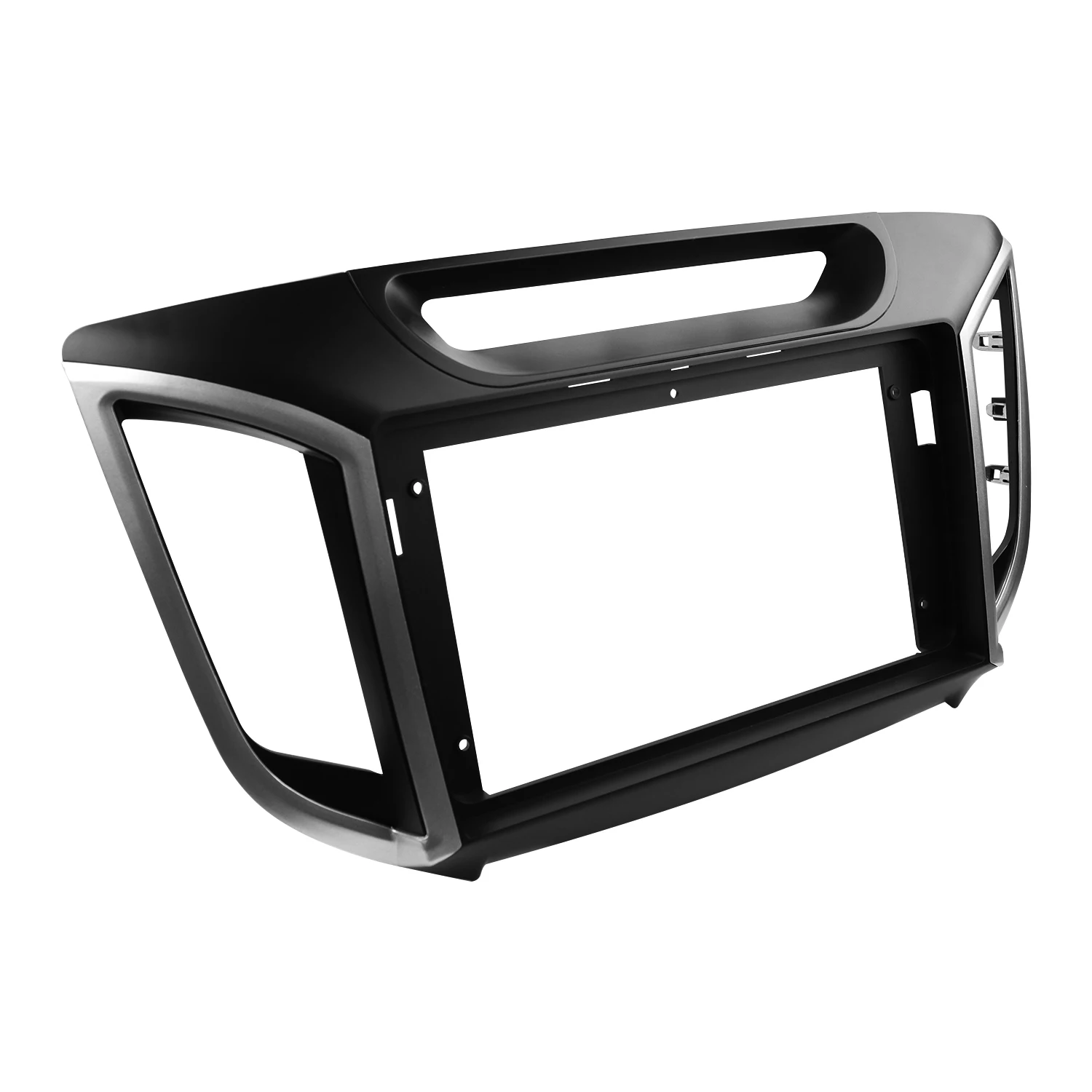 Double Din Radio Fascia for HYUNDAI IX25 CRETA 2014 Dashboard Kit Installation Refitting Trim Frame Stereo Panel Player Bezel | Автомобили