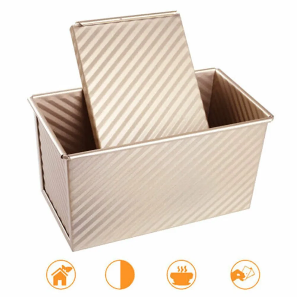 

20.5*11*11.5cm Kitchen Non-stick Box Toast Bread Cake Baking Mold Loaf Tin Bakeware Pan Durable High Quality