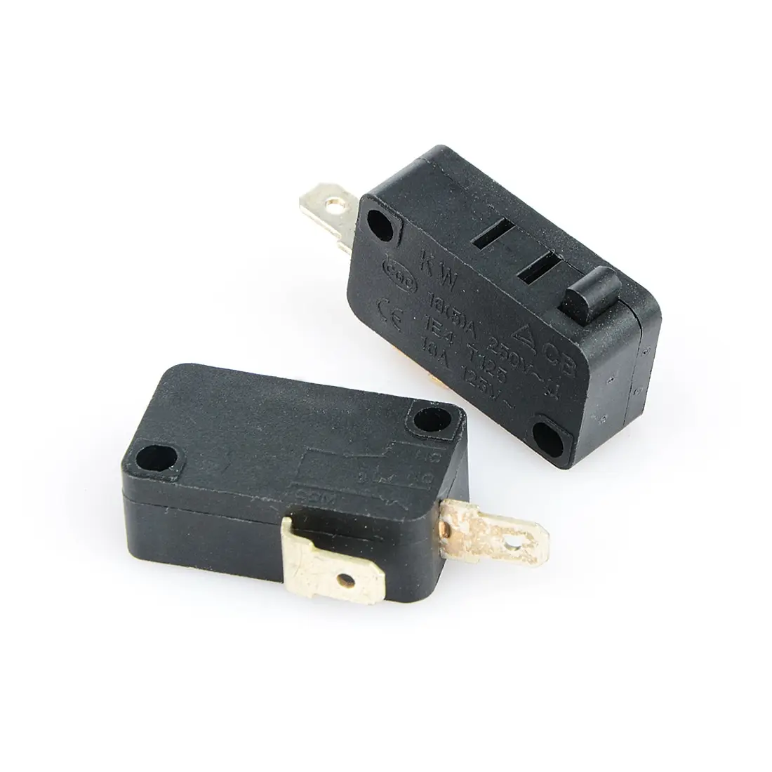 5Pcs Microwave Oven Door Micro Switch Washing Machine Rice Cooker Pot 2pins 1 NO Switches 15A 250V Home Tools | Обустройство дома