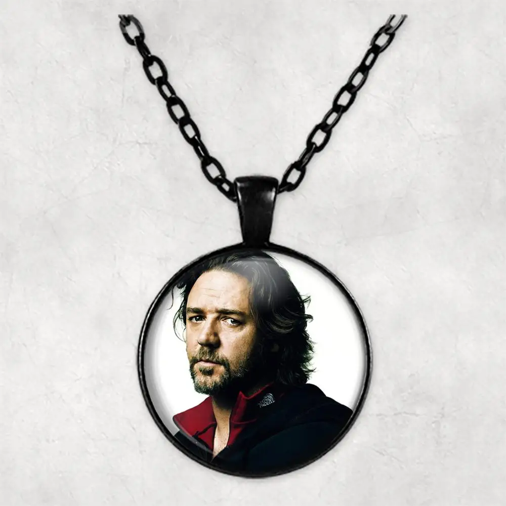 Рассел Кроу персонализированные фото ожерелье ювелирные изделия с картинами s