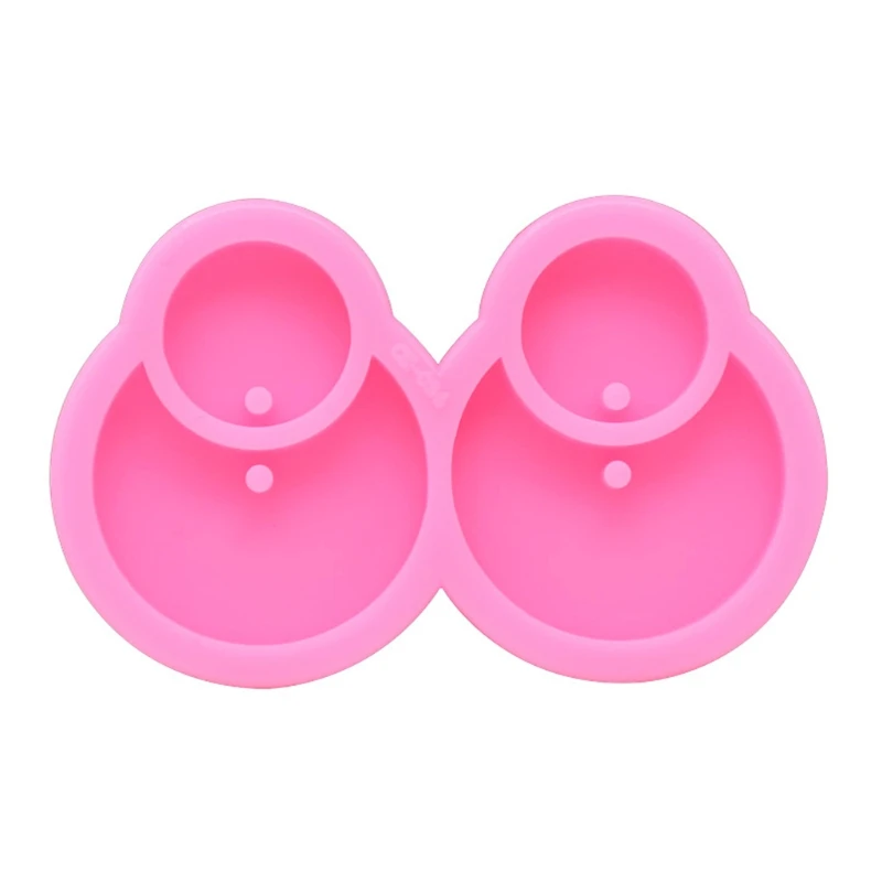 

DIY Earrings Keychain Jewelry Pendant Casting Silicone Mould Crafts Making Tool Epoxy Resin Mold