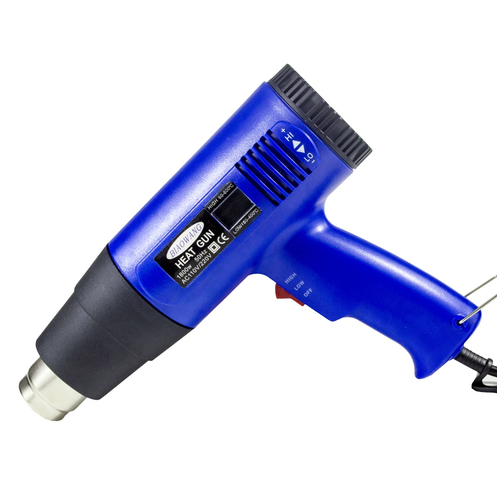 Фен для горячего воздуха с цифровым дисплеем термопистолет ремонта