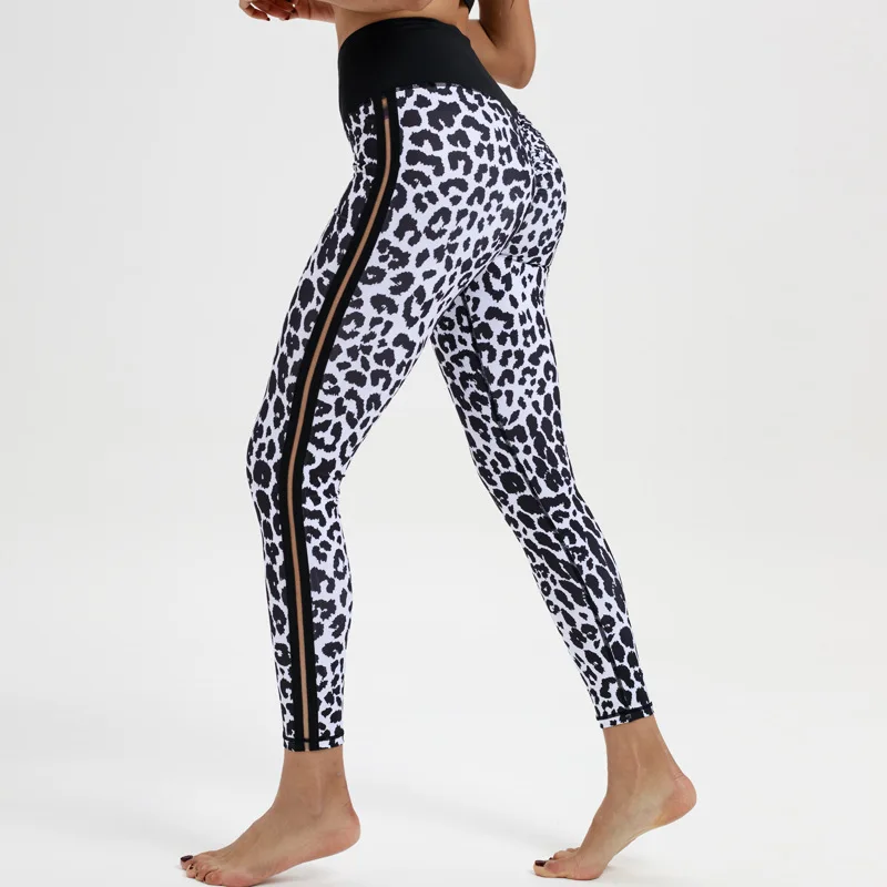 Оптовая продажа Леггинсы для йоги со змеиным рисунком сексуальные штаны девочек