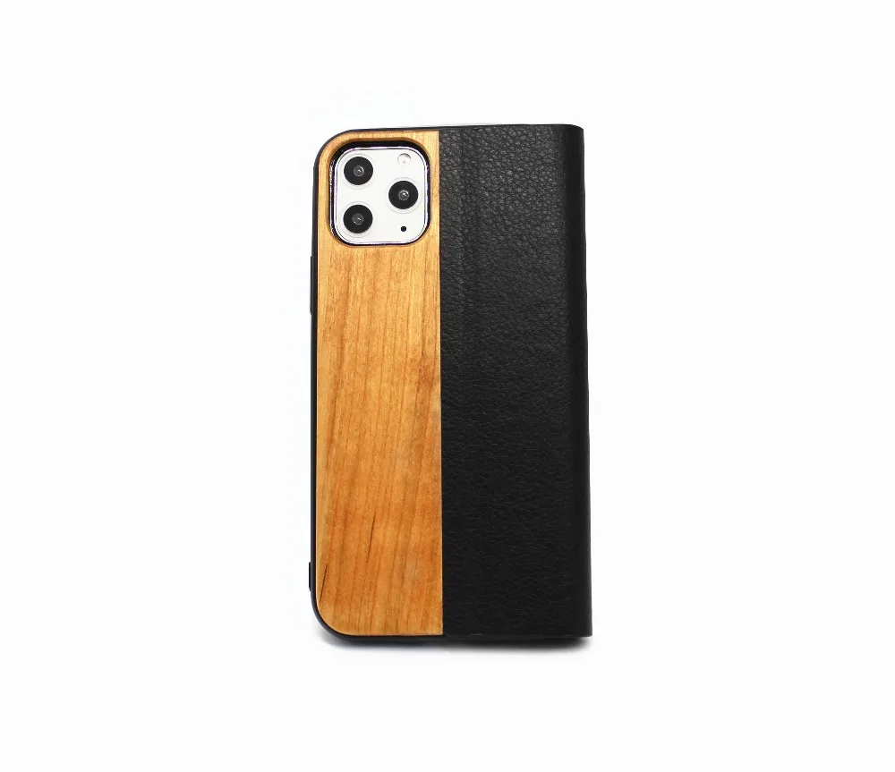 Чехол из искусственной кожи с деревянным покрытием для iPhone 11 Pro XS Max XR X 8 7 6 6S Plus samsung Galaxy S10 S9 S8 Plus S10e