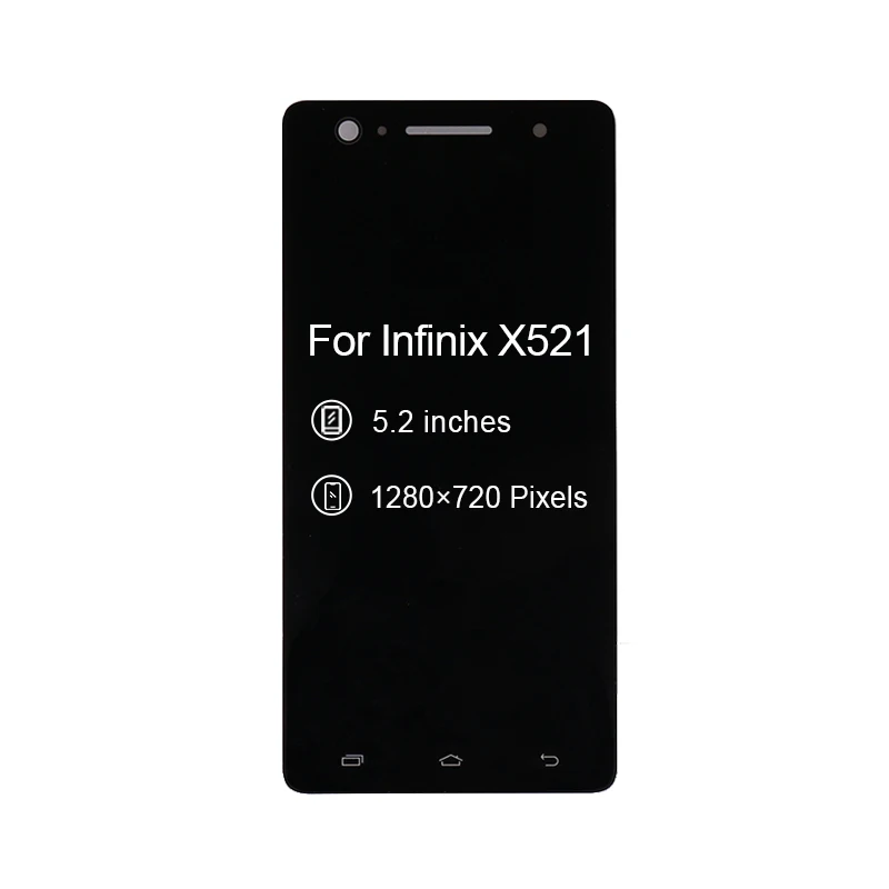 Для Infinix Hot S X521 ЖК-дисплей сенсорный экран для дисплей дигитайзер сборка черный