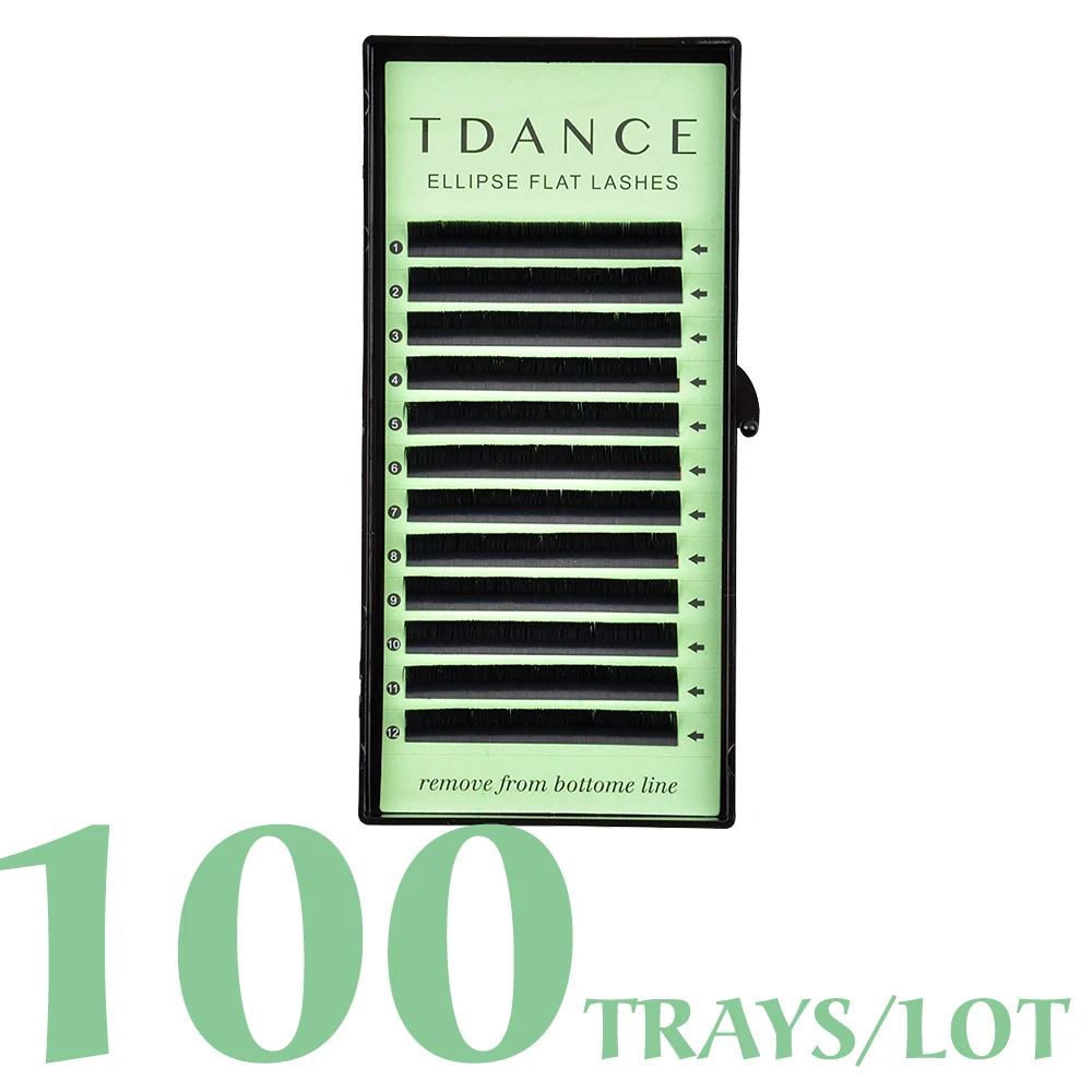 Накладные ресницы в форме эллипса TDANCE накладные матовые натуральный светильник