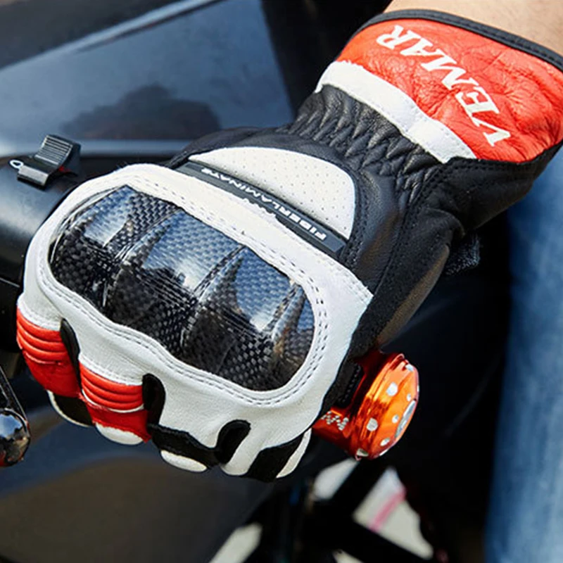 Motorcycle Gloves Sheepskin Glove Station The Combat Military Police Outdoor Sports Tactical Rubber Knuckle Climbing | Автомобили и