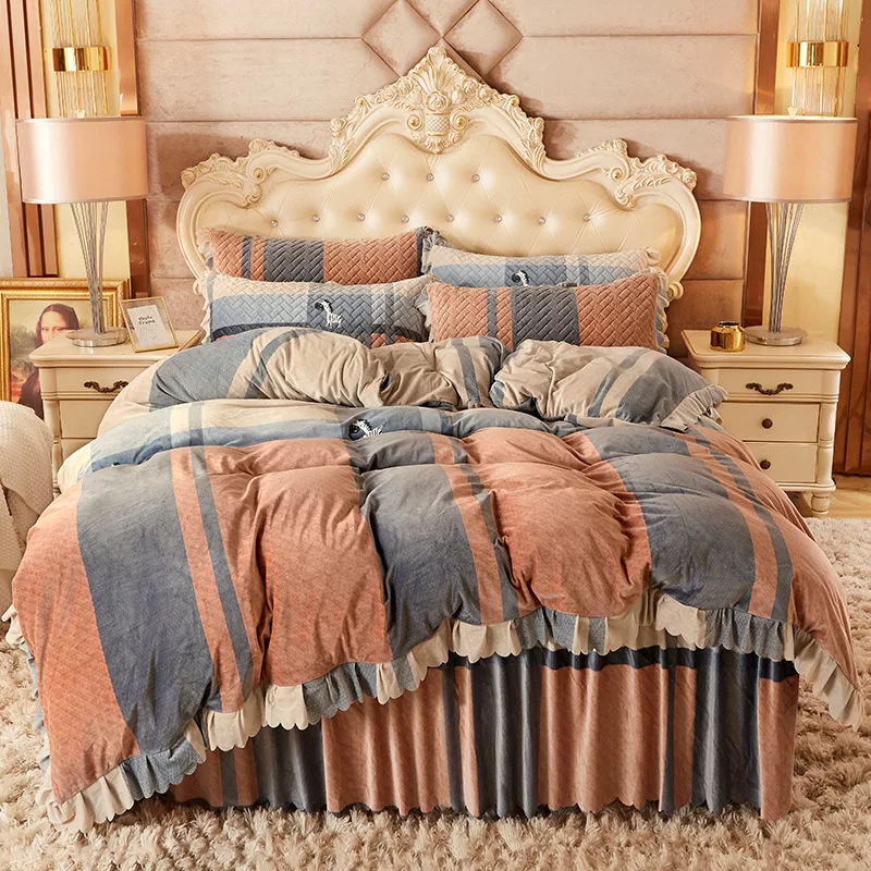 Осенне-зимняя детская замшевая латексная юбка-кровать комплект из 3 предметов |