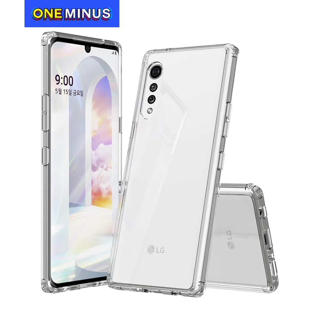 Для LG Бархатный Чехол ударопрочный кристально прозрачный жесткий чехол тонкий