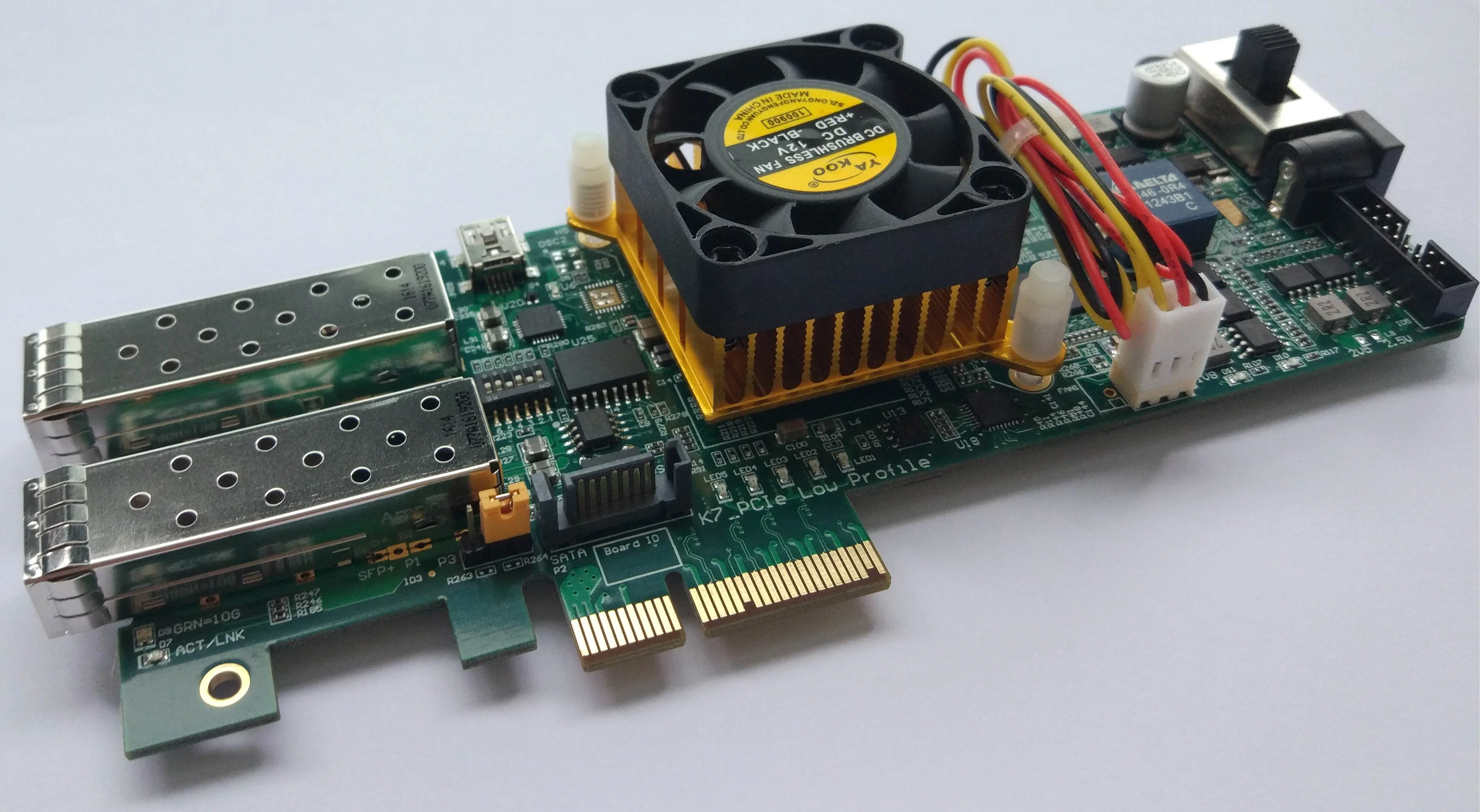 Verkauf Kintex-7, Xc7k325t Entwicklung Bord, PCIe, 10G Ethernet, Daten Filter Karte, Beschleuniger Karte