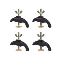 4pcs cnc engraving machine press plate clamp fixture for t slot working table