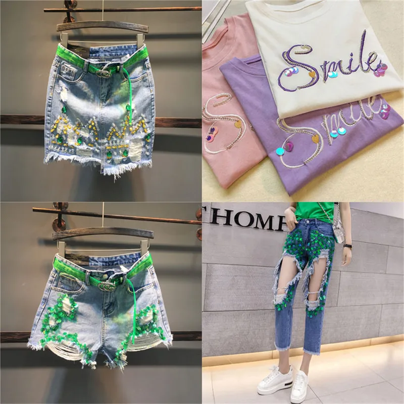 Плоские и круглые пайетки из ПВХ 15 мм россыпью для шитья рукоделия скрапбукинга