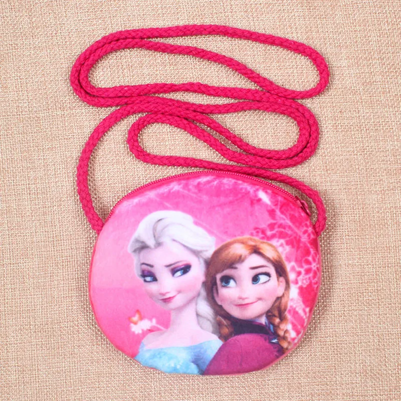

Кошелек Disney, Принцесса София, фозен, Эльза, плюшевый Кошелек для монет, сумка через плечо, детская аниме игрушка, милая сумка