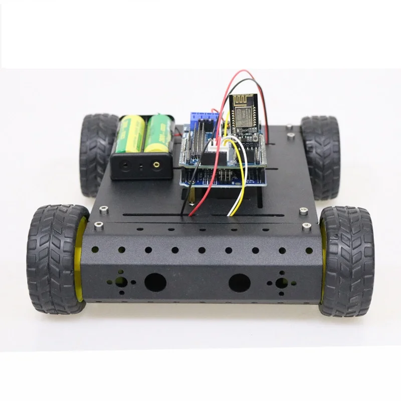 WiFi/Bluetooth/Управление ручкой C400 RC 4wd смарт-шасси автомобиля с R3 платой + 2/4 плата