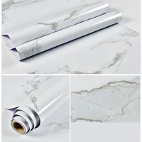 5mx40cm kitchen marble contact paper pvc wall stickers marble cabinet countertop stickers self adhesive waterproof wallpaper