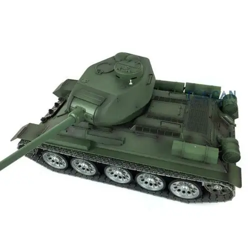 

US Stock Heng Long 1/16 TK7.0 Soviet T34-85 RC Tank 3909 360 Metal Wheels Gearbox Barrel Recoil TH17770-SMT5