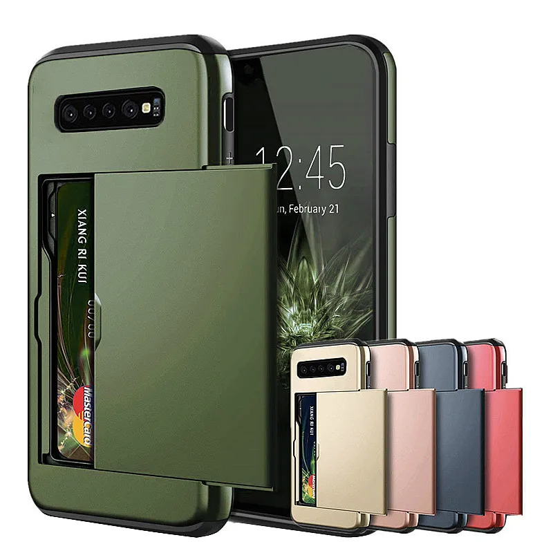 Чехол-Кошелек со слотом для кредитных карт для samsung Galaxy Note 10 Pro 9 8 S8 S9 Plus S10e S10 5G противоударный чехол-накладка из ТПУ