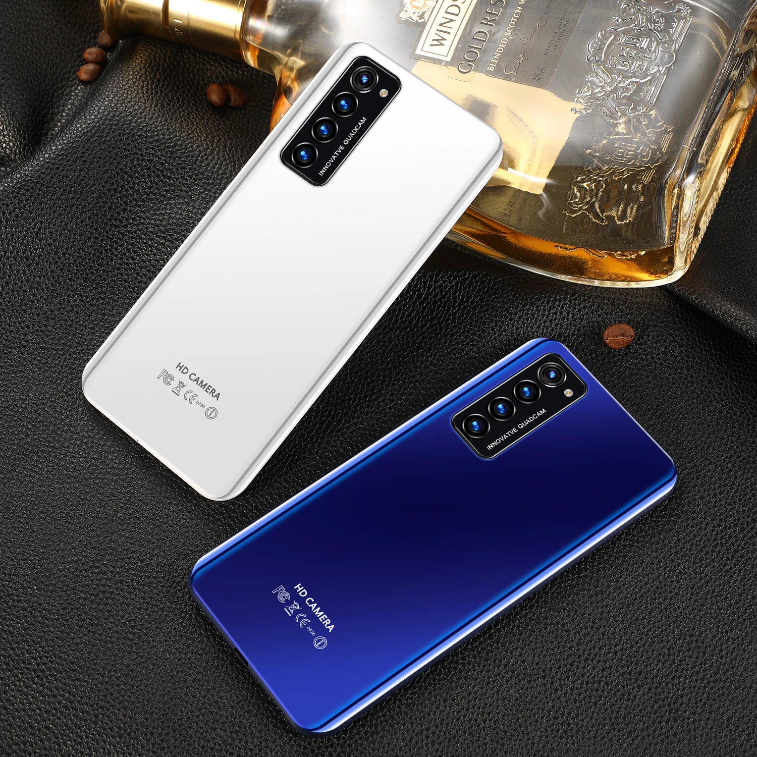 

Rino 8 Smartphone 8+256G 7.1inch ultra-thin 2021 Global version language 5500Amh large screen HD camera Mobilephone Face ID