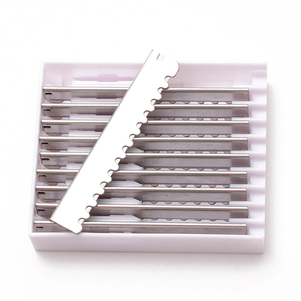 10000 Pcs Razor Blades Stainless Steel Hairdressing Blades Salon Barbers Hair Care Blades Hair Tonsure Thinning Knifes Blade