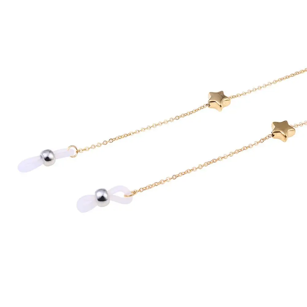 Fashion Womens Eyeglass Chains Sunglasses Reading Beaded Glasses Chain Eyewears Cord Holder Neck Strap Rope Cordon Para Gafas # |