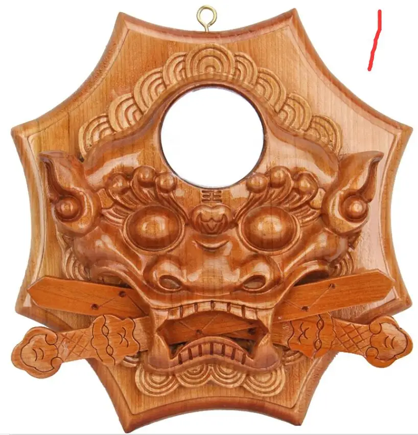 Специальный стиль Сплетницы зеркало из красного дерева кусается меч Лев шуту