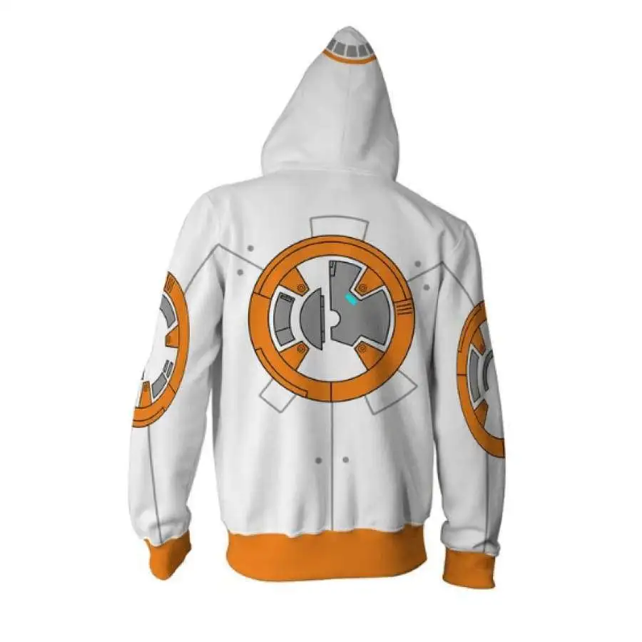 Звездные войны Дарт худи Вейдер куртки костюмы для косплея BB8 толстовки с